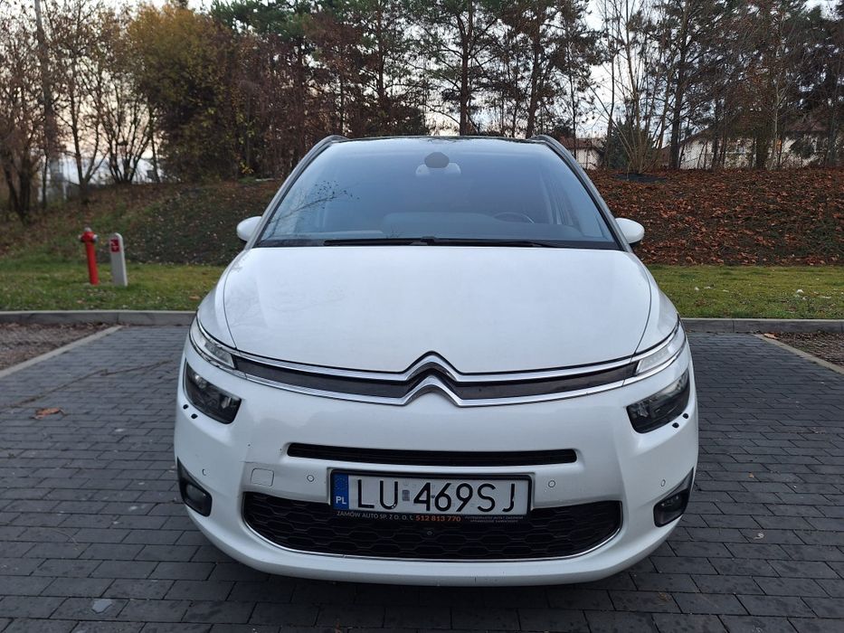 Citroen C4 Grand Picasso 2.0 Blue-HDi, bogato wyposażony- Exclusive