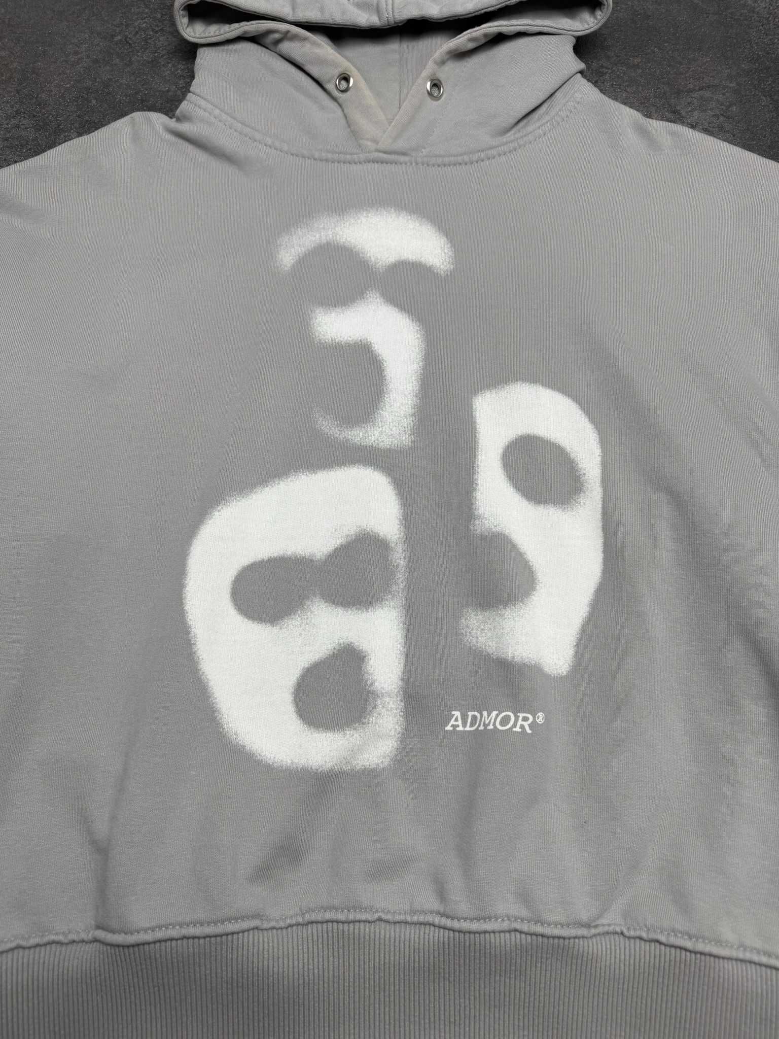 Bluza damska Admor Ghosts z kapturem hoodie boxy