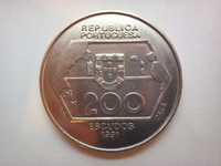 Portugal 200 escudos, 1991 - Navegações para Ocidente