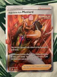 Pokemon karta tcg single strike style mustard 163/163 full art ultra r