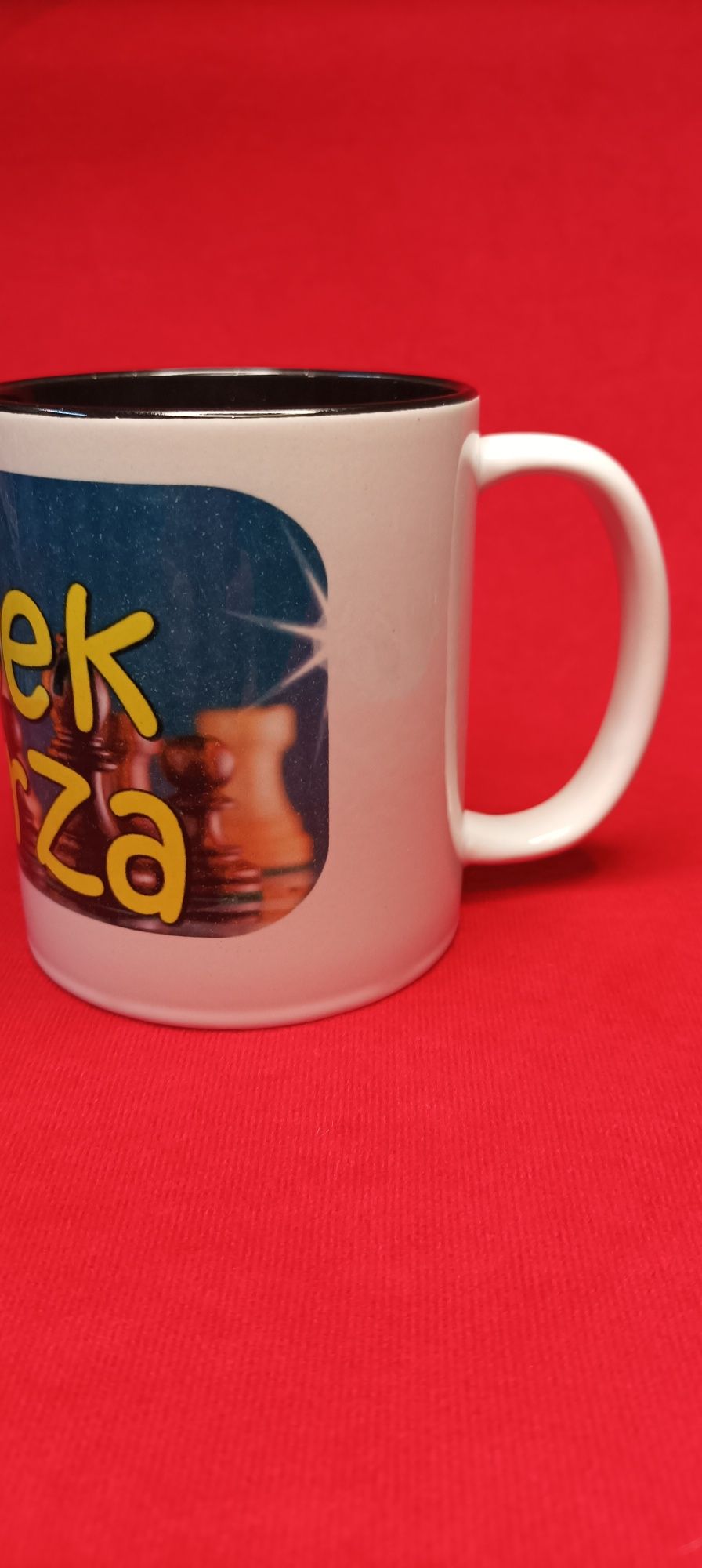 Kubek szachisty prezent upominek szachy.