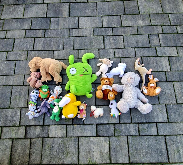 Maskotki pluszaki puzzle psi patrol dinozaury gratis