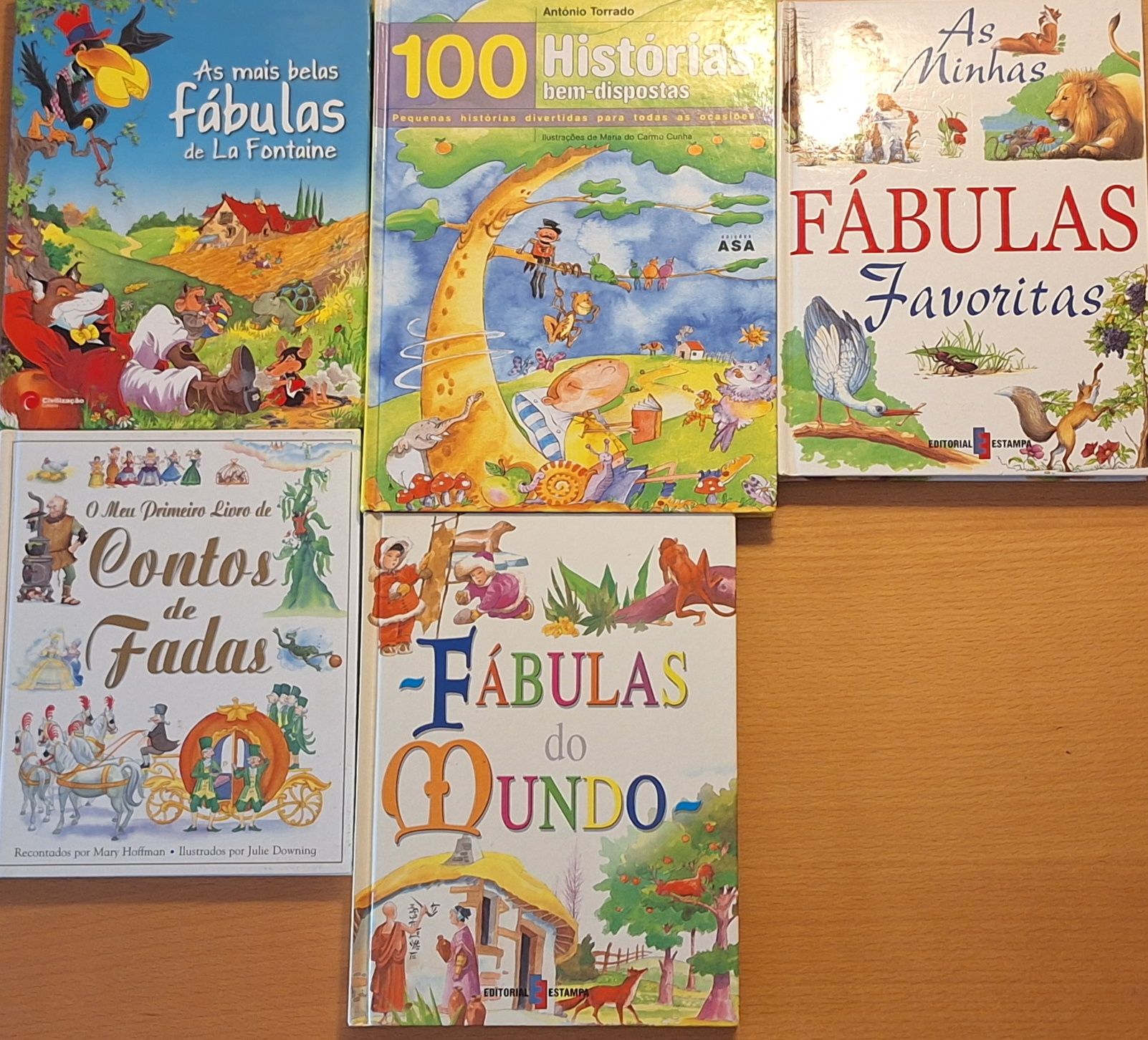 Livros do PNL 4°/5°/6° Ano - Atlas diversos - Contos e fábulas.