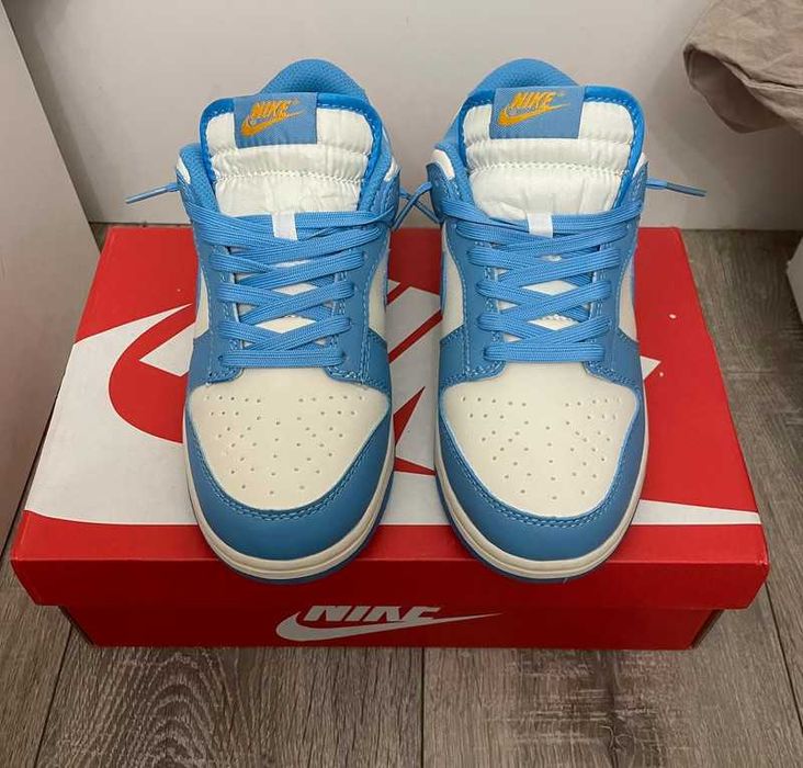 Nike_Dunk_Low_Coast_University_Blue_buty_ Espadryle/ Rozmiar 36