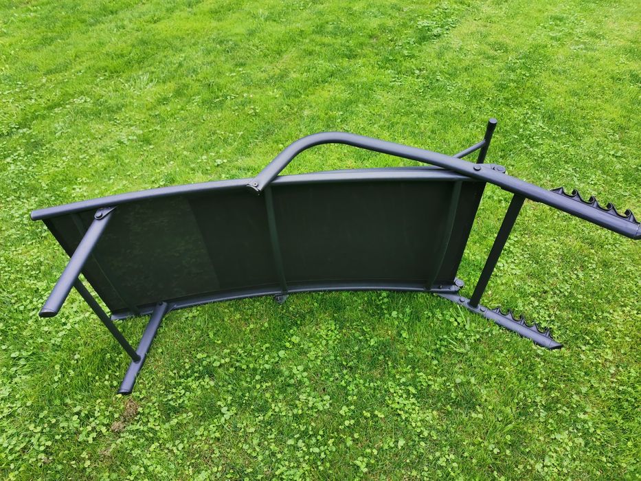 Leżak NORDSTRAND S59xD191 czarny