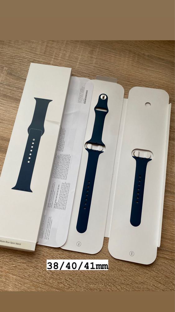 Оригінальні ремінці Sport Band apple watch 42/44/45 та 38/40/41мм