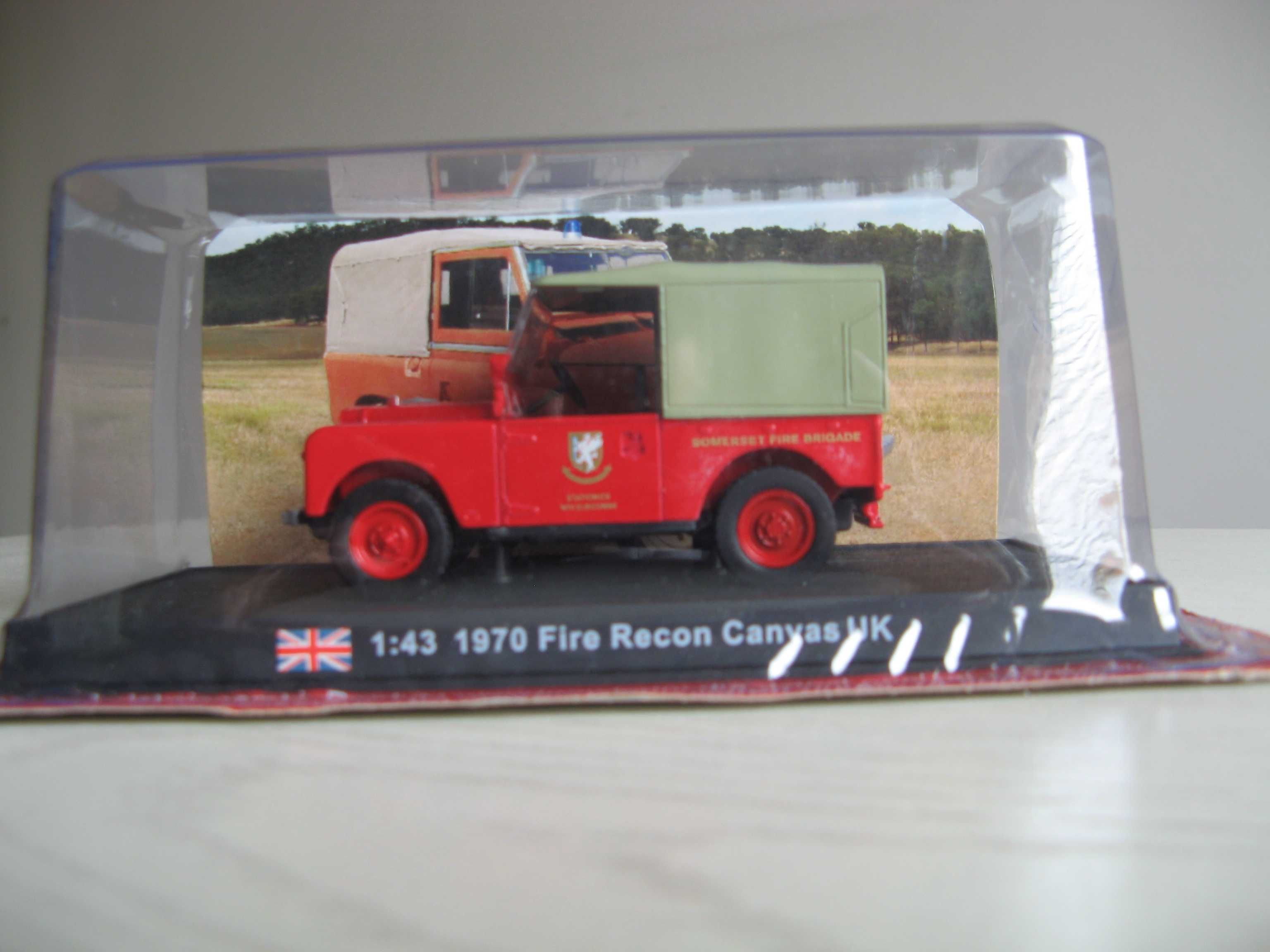 Fire Recon Canvas/Land Rover, straż pożarna, Nowy!