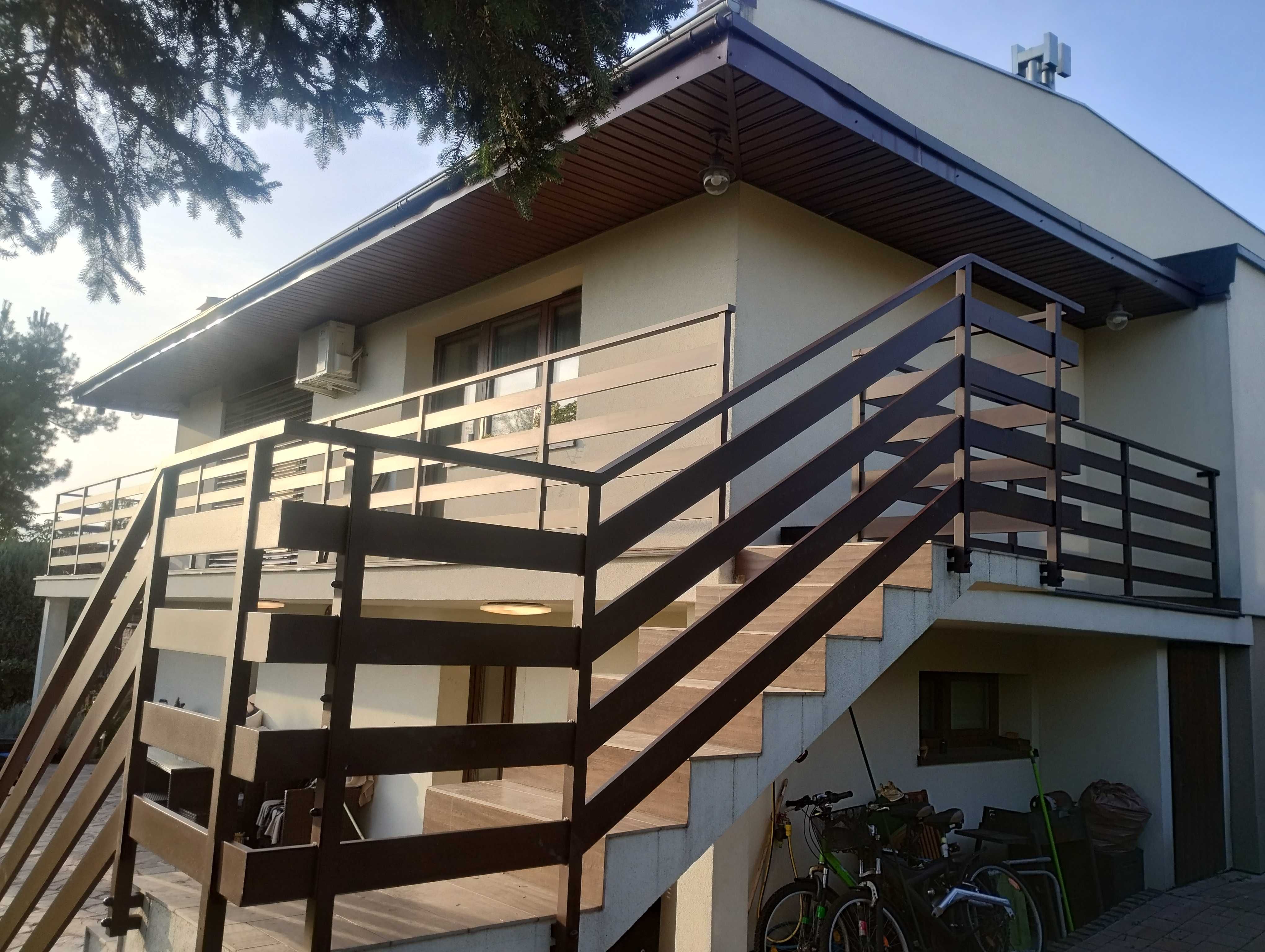 Balustrady balkonowe, balustrady tarasowe, ogrodzenia, bramy