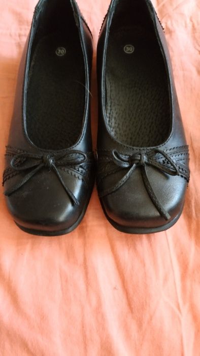 Кожаные туфли для девочки, размер 30, НОВЫЕ, КОЖА, КАЧЕСТВО