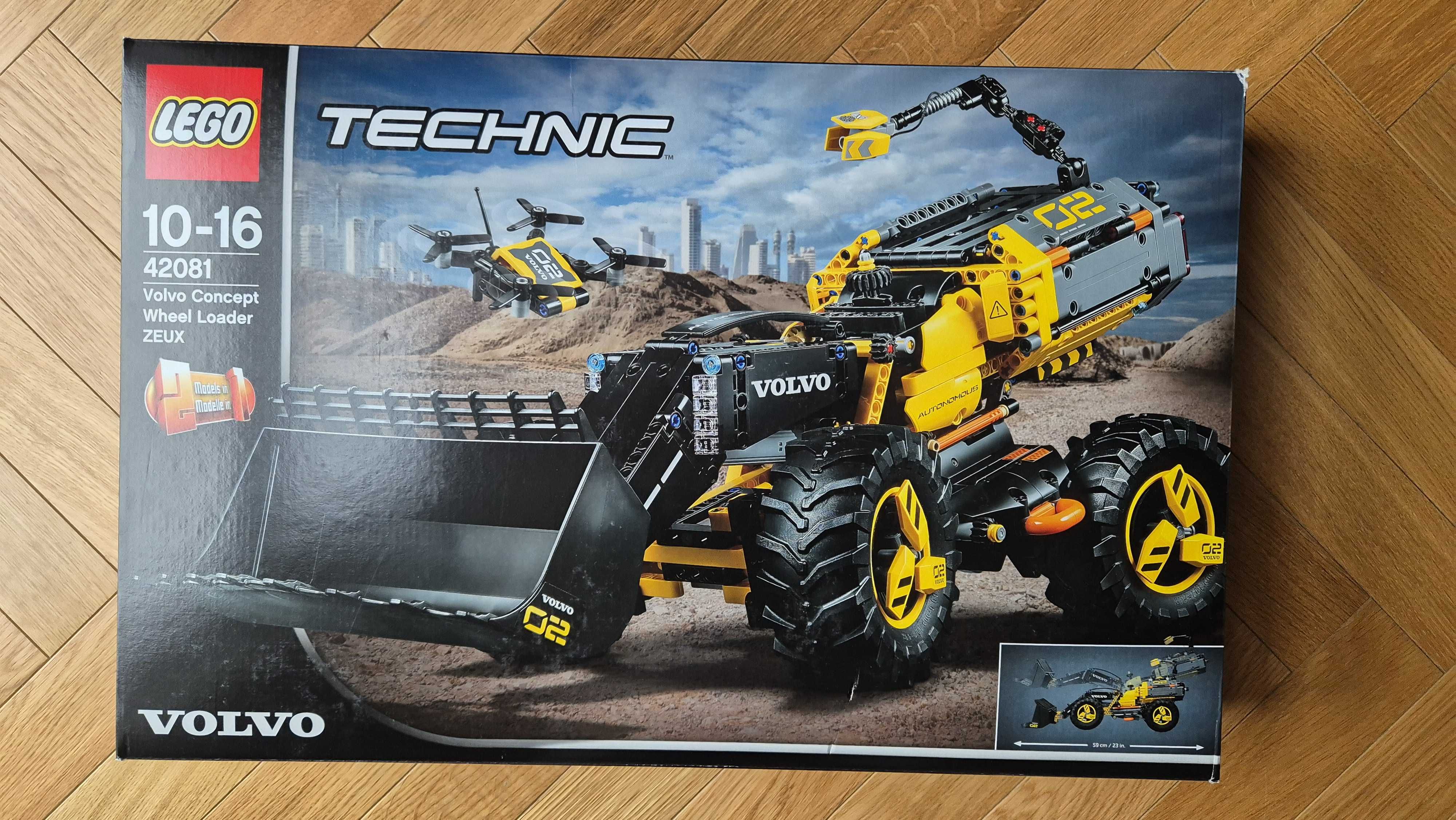 Klocki LEGO 42081 Technic - Volvo ładowarka kołowa ZEUX