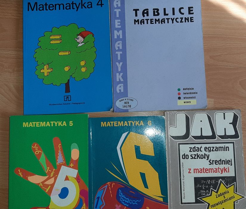 Pakiet "Matematyka" - podręczniki, zbiory zadań i materiały pomocnicze