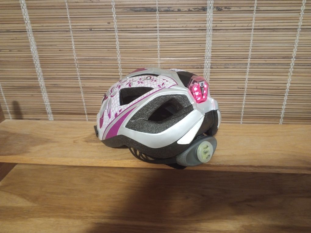 kask rowerowy dziewczęcy 49-54