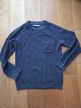 Granatowy sweter chłopięcy 140 Coccodrillo