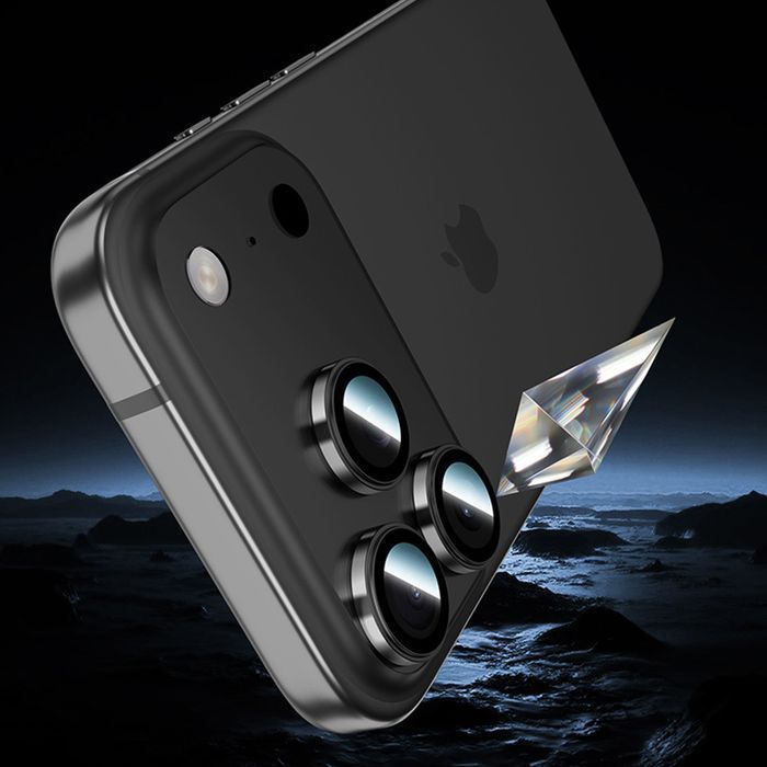 Benks szkło Glass Warrior Metal Lens Protector na aparat do Iphone 17