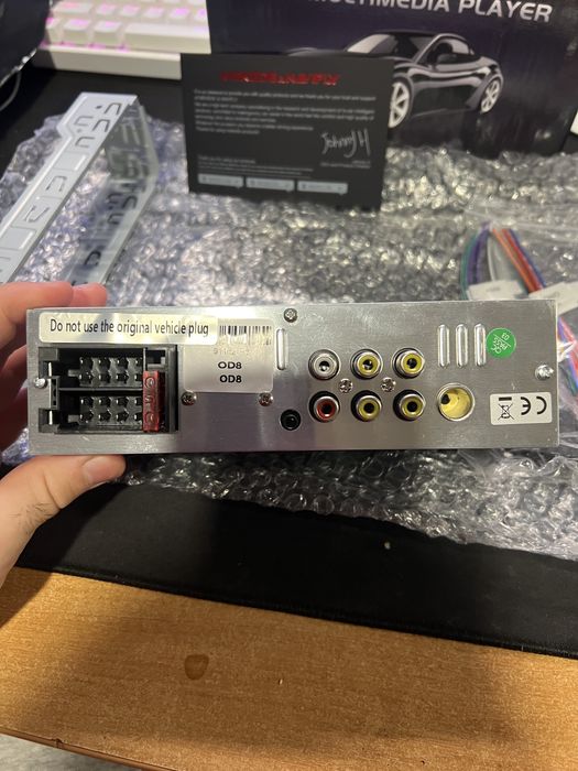 |Нова| Сучасна|Автомагнітола 1din з безпровідним Car Play/Android auto