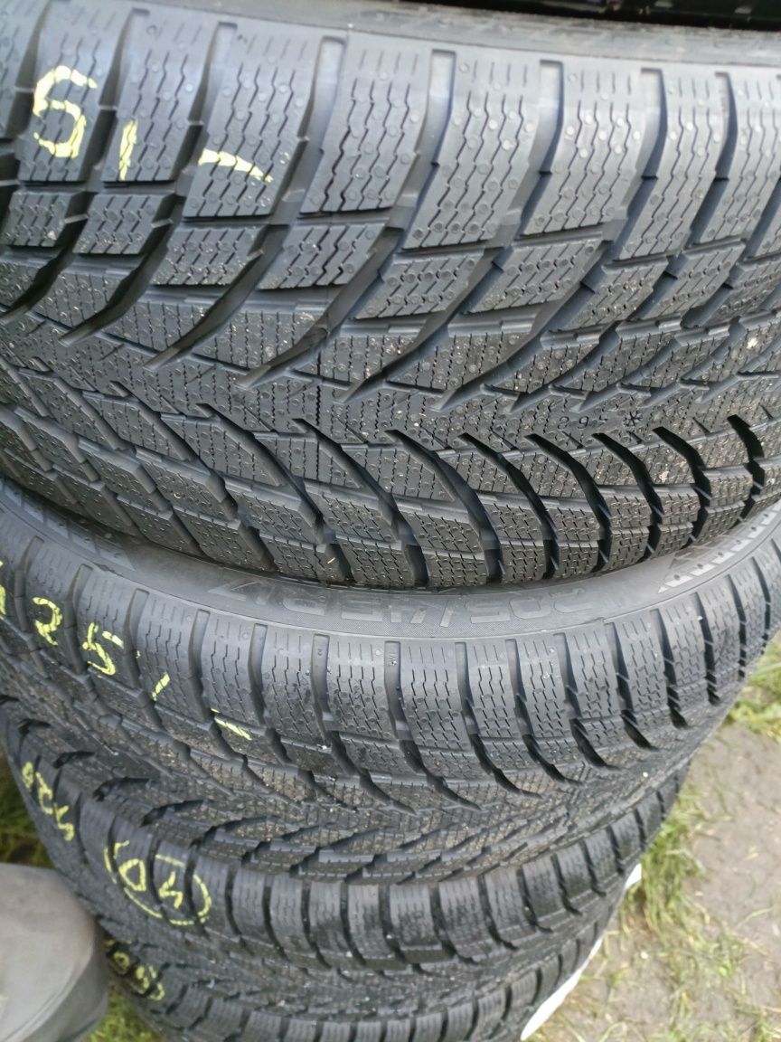 Nowe opony zimowe 205/45/17 Nokian 6 sztuk 2024r