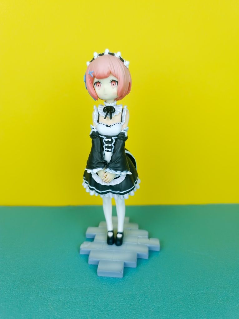 Акційна ціна! Фігурки лолі сестрички Рем і Рам з аніме Re: Zero