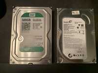 2x dysk HDD 500 GB SATA - WD5000AZRX i Seagate Barracuda 7200.12