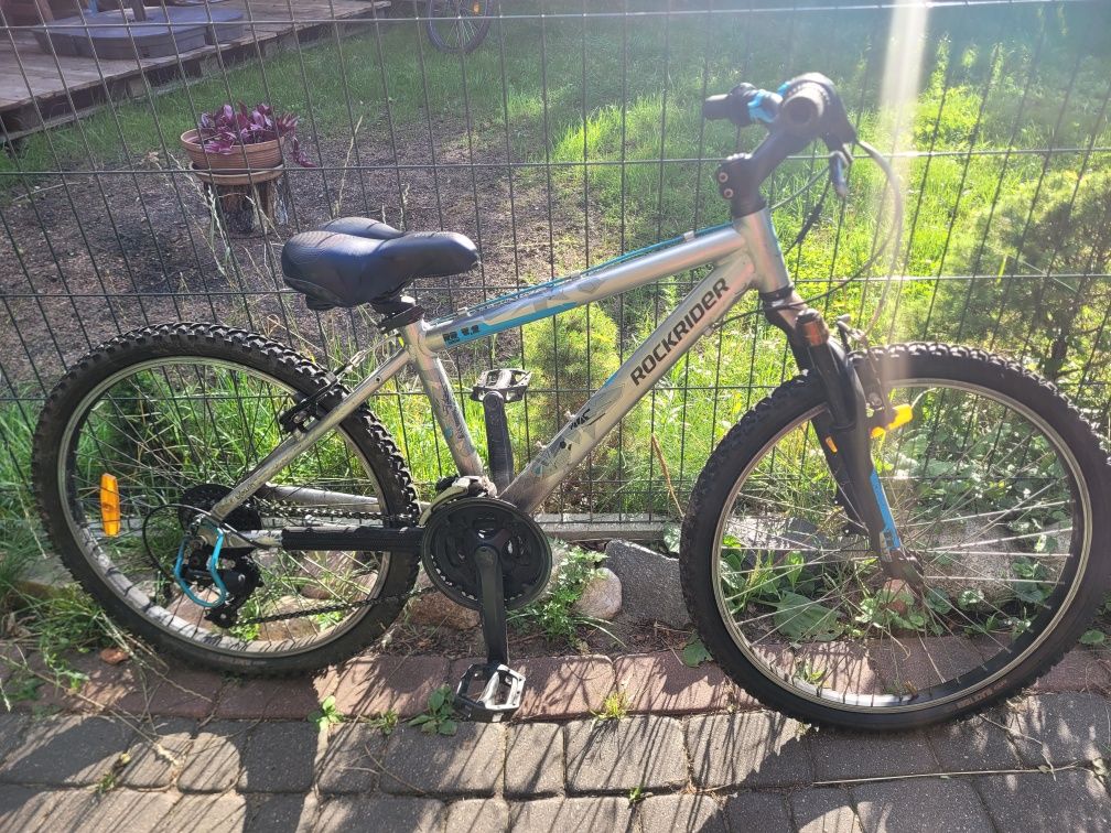 Rower Btwin Decathlon koła 24 cale