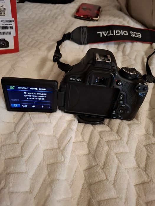 Фотоапарат Canon 600D 18×55мм