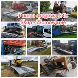 SKUP KASACJA POMOC DROGOWA Transport Samochodów Aut Maszyn Rolniczych