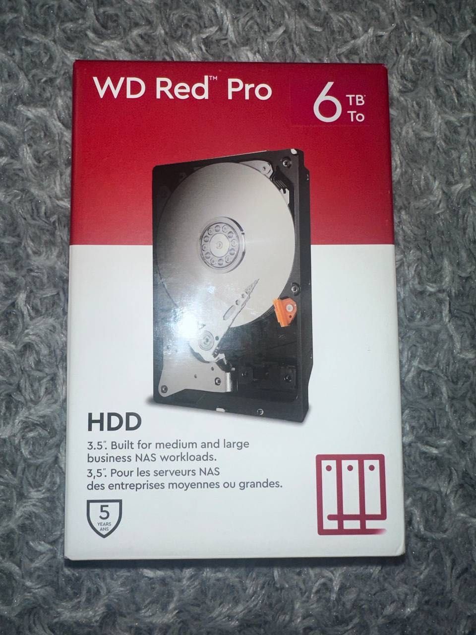 Жорсткий диск 3.5" 6TB WD (WD6003FFBX)