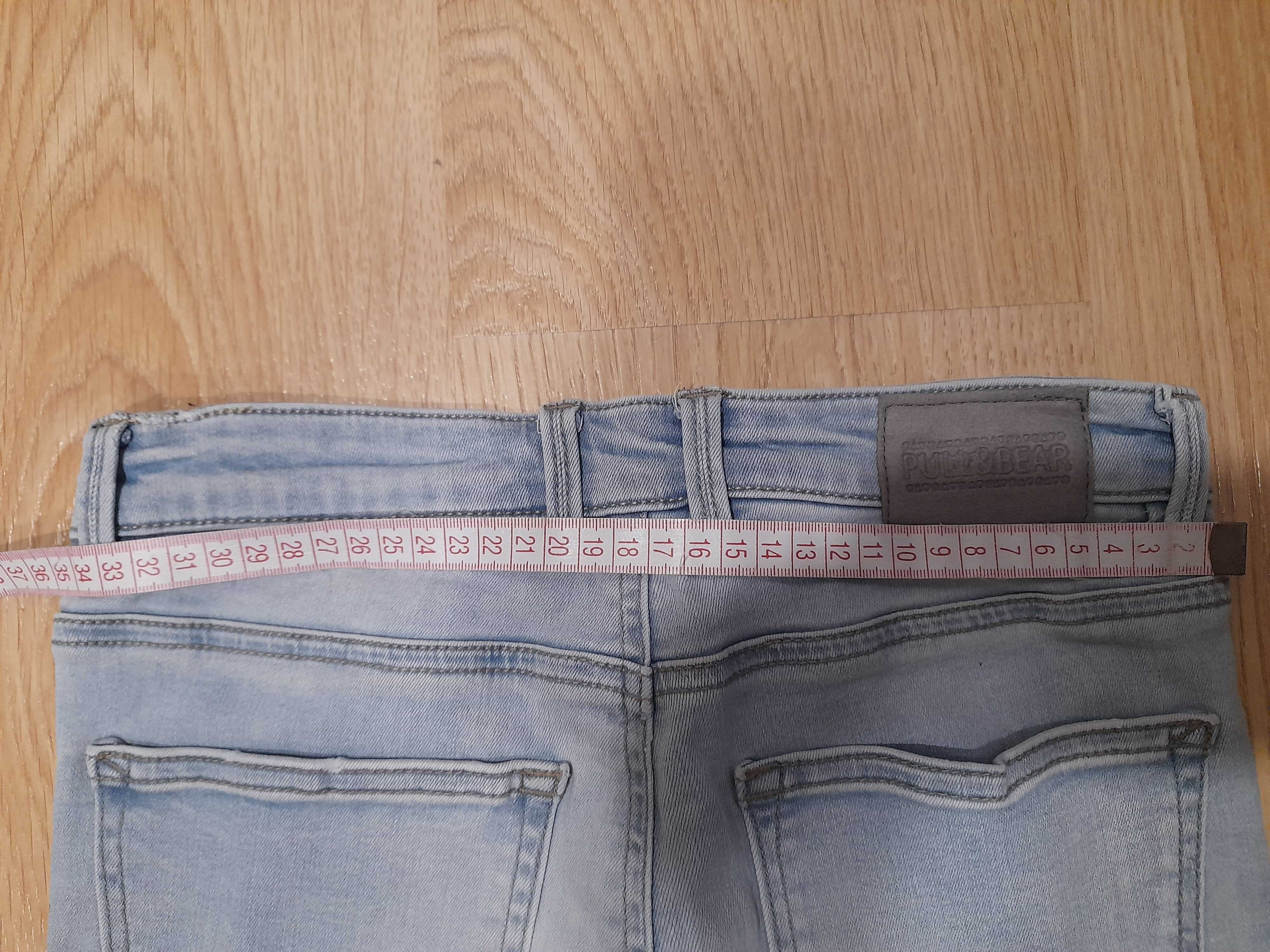 Spodnie damskie jeansowe Pull&Bear rozm. 38