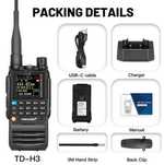 Radio TIDRADIO TD H3 w kolorze czarnym