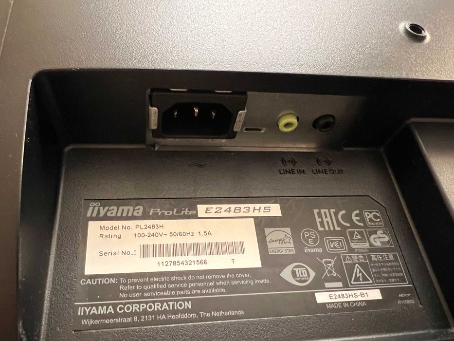 Monitor iiyama 24 cale PL2483H