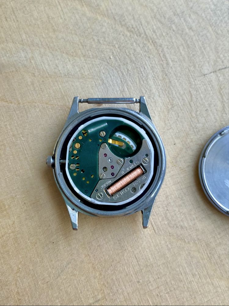 часы Seiko SQ Quartz Day Date (8223-7100) vintage японские винтаж