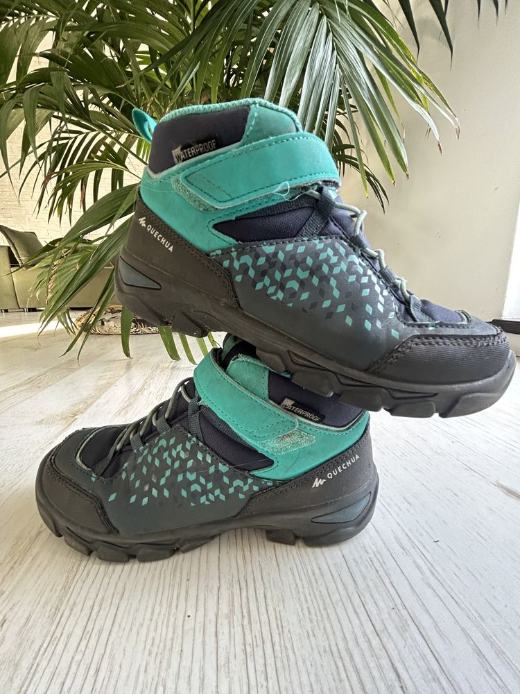 Trapery botki buty Quechua  r 34 unisex rzep