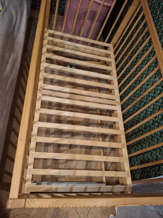 Ліжко дитяче з матрацом та шухлядою