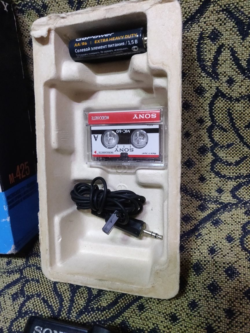 Диктофон мини-кассета Sony M-425