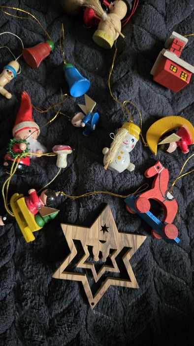 Drewniane ozdoby Świąteczne.
