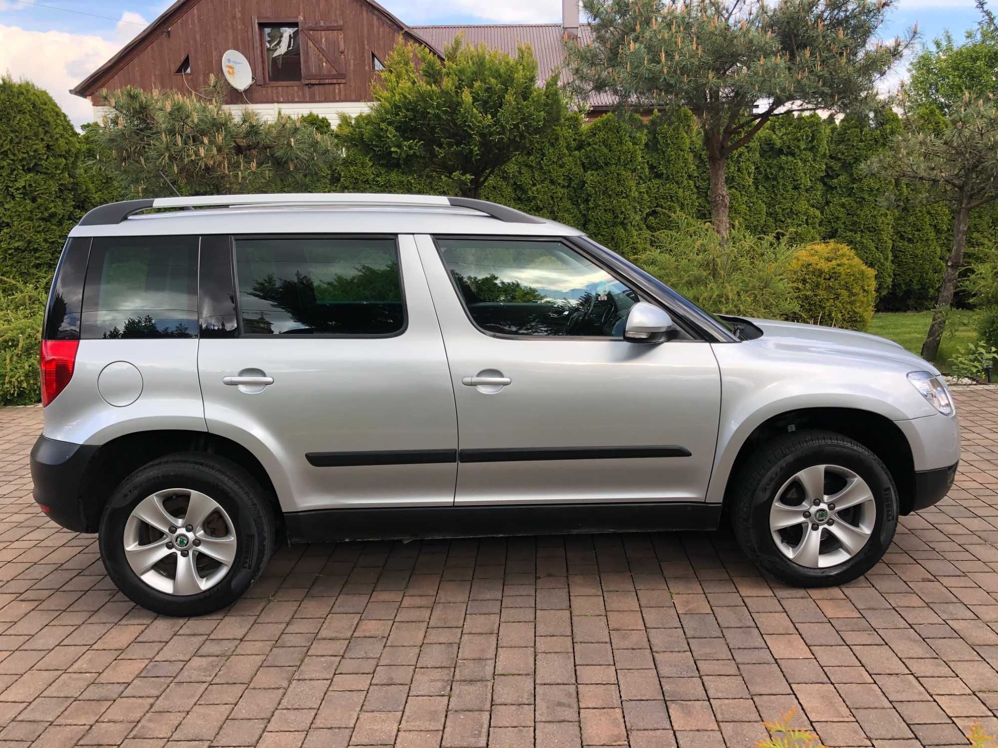 SKODA YETI 4X4 ROK 2012 POJ. 2.0 TDI NISKI PRZEB. 130 tyś serwis klima