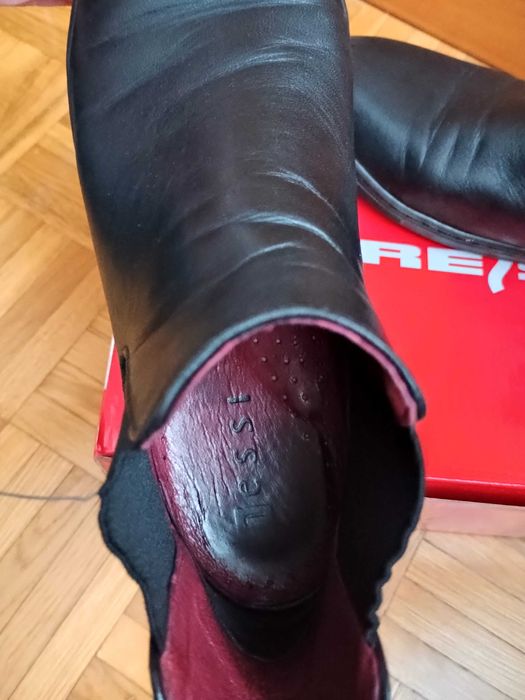 Botki Nessi damskie czarne