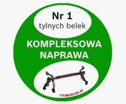 Tylna belka skrętna oś Citroen C5 - 3 lata gwarancji
