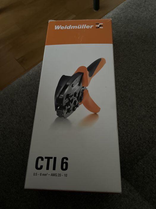 Prasa zaciskarka Weldmuller CTI 6