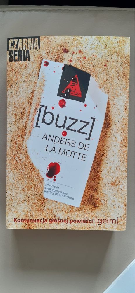 Książka „buzz” Anders de la Motte
