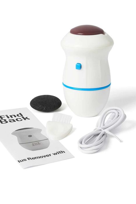 Электрическая пемза скребок теркапилка для пяток педикюра PEDI VAC usb