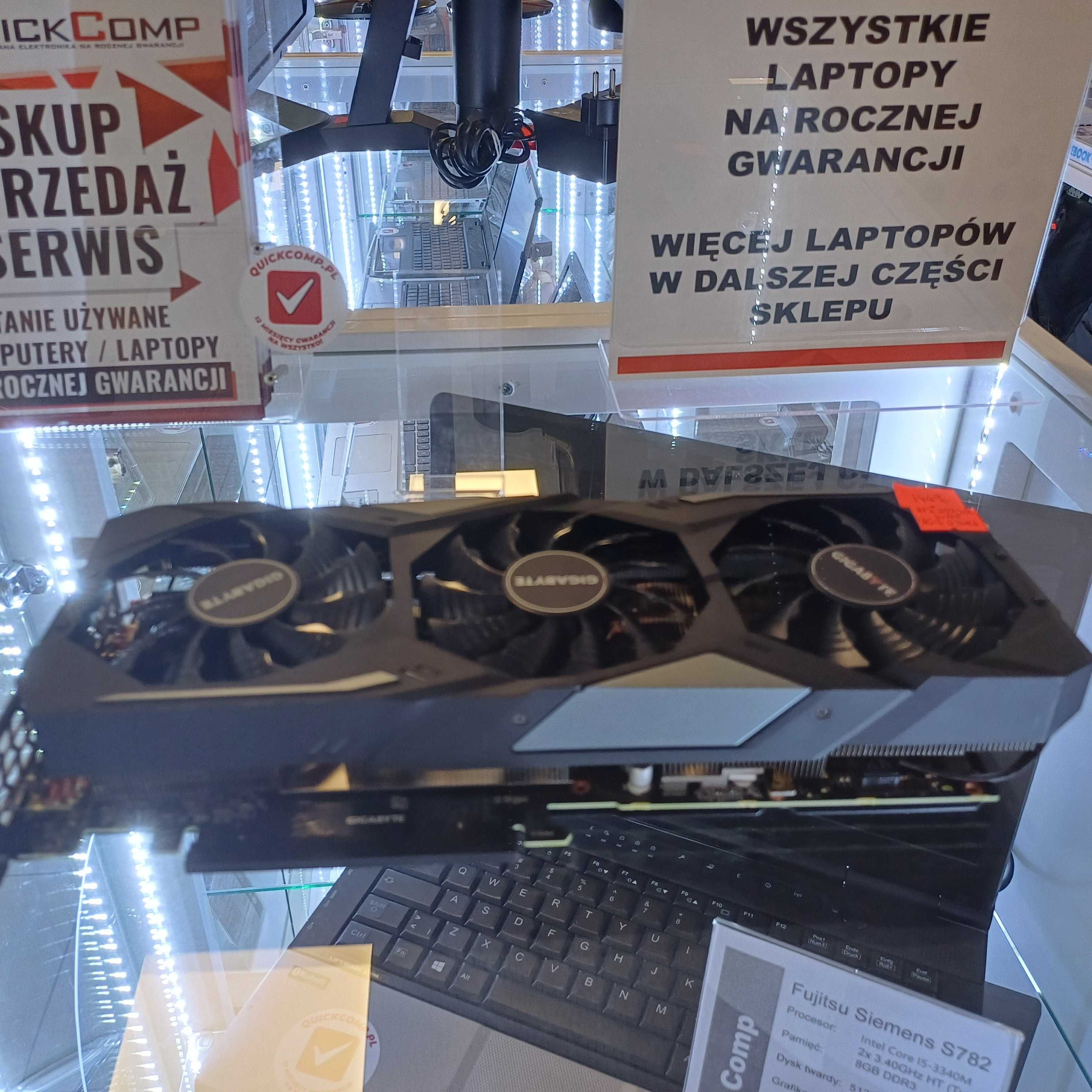 Karta Graficzna Gigabyte RTX2070 SUPER OC 8GB - NOWA - 1 Rok Gwarancji