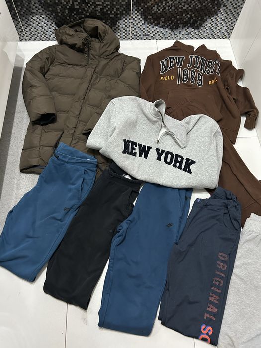 Kurtka zara 164 spodnie 4f dres zara152/ 158/164