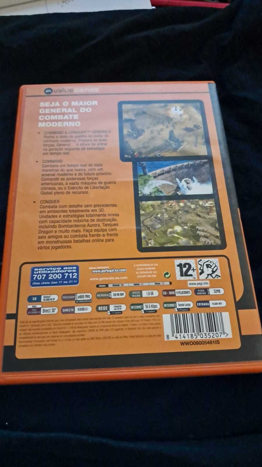 Jogo PC Command and Conquer Generals