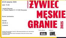 Męskie Granie 2025,Warszawa, dwa dwudniowe karnety