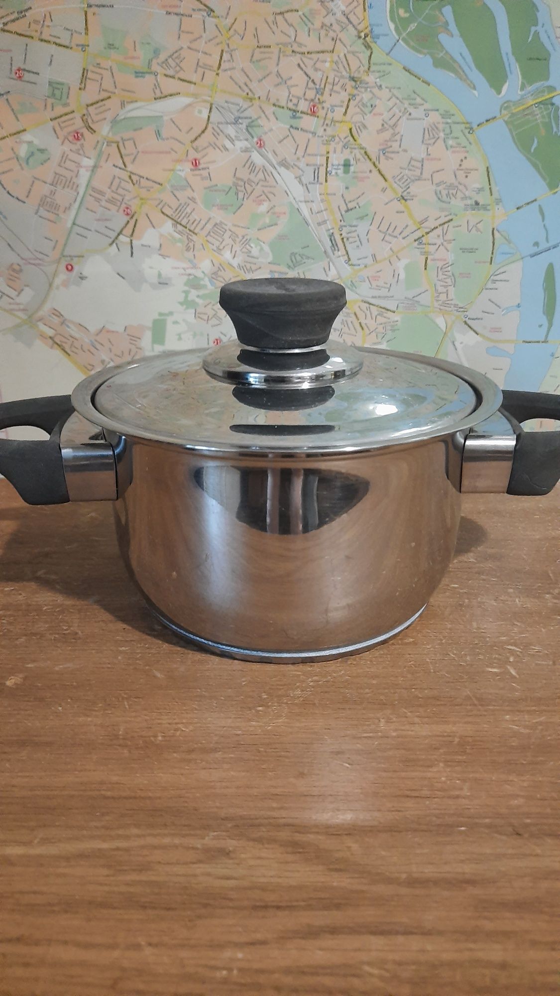 Кастрюля нержавейка 1.5л Berghoff .