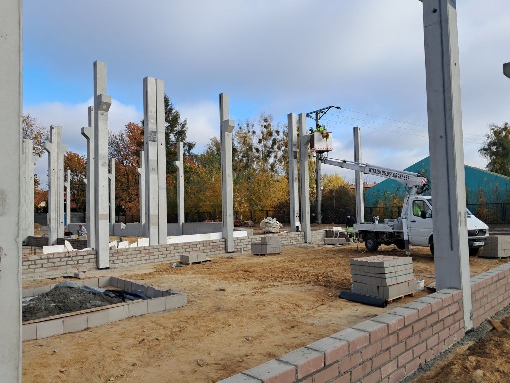 Podnośnik Koszowy Rębak wynajem usługi