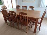 Stół z krzesłami 200-300 cm