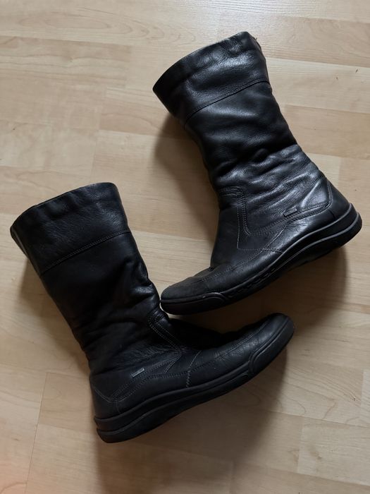 Соботи Ecco шкіряні б/у стан хороший