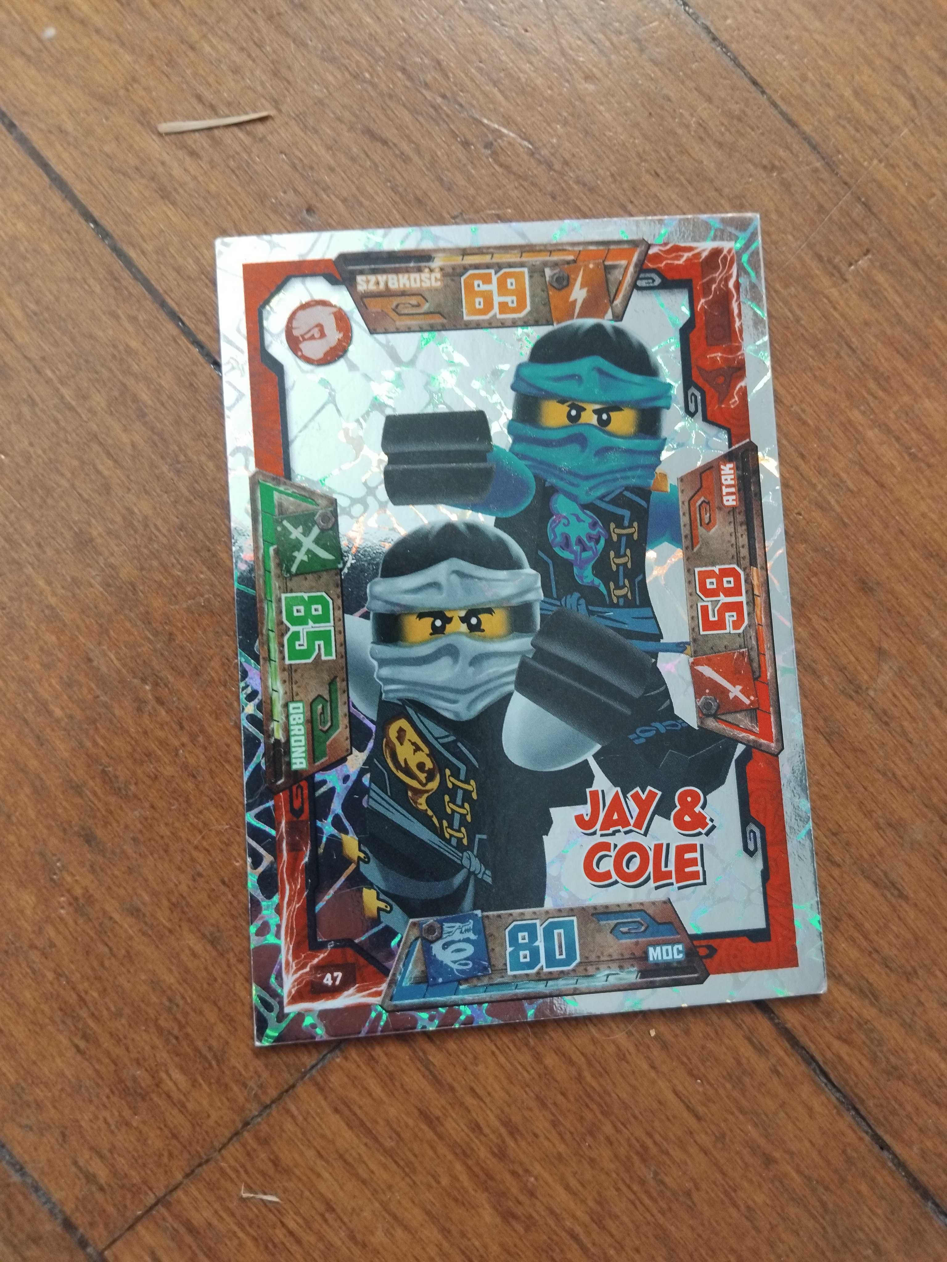 Karty ninjago sezon 1 z roku 2016.