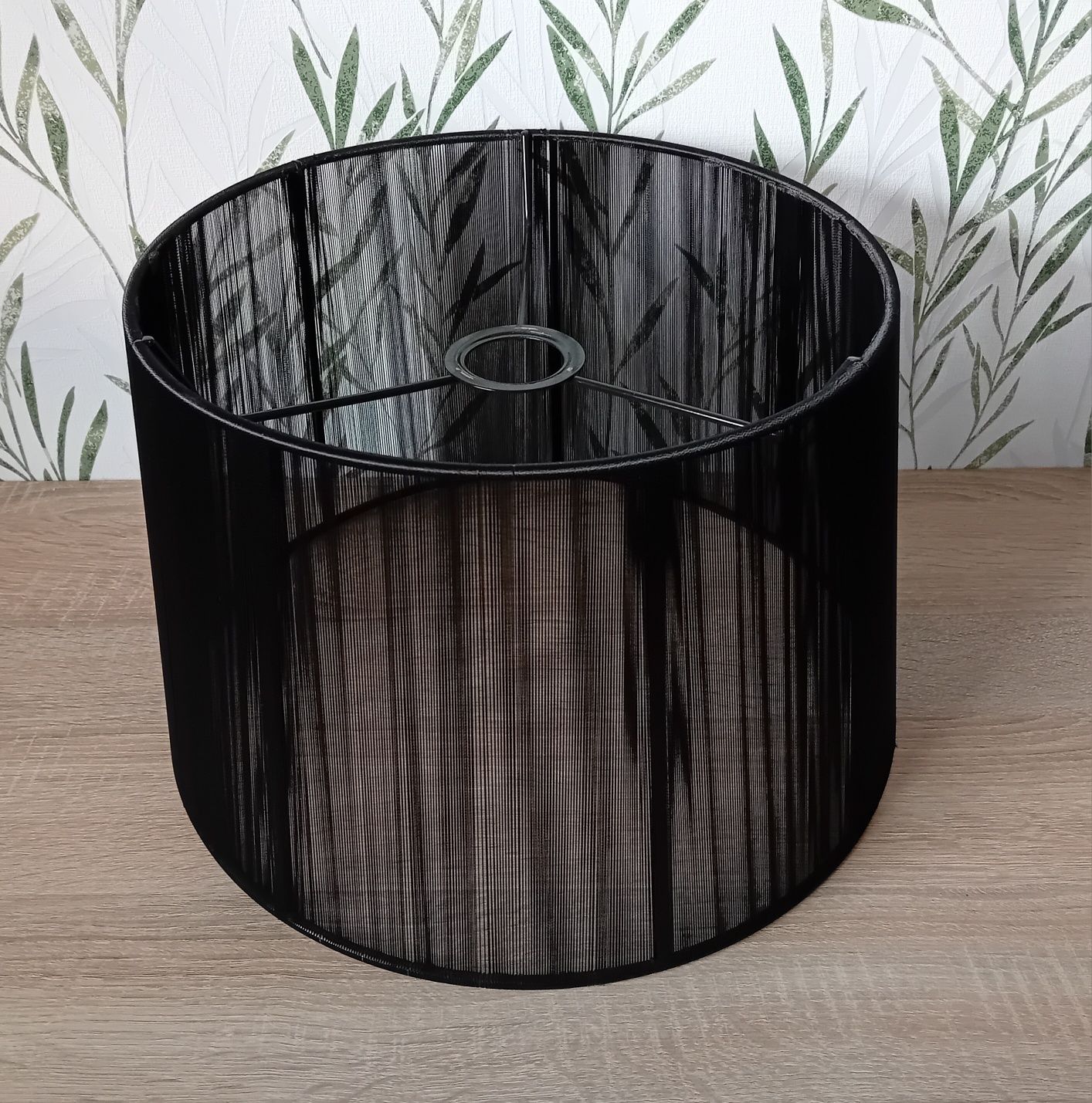 Abażur do lampy wiszącej czarny 35 cm